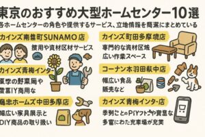 東京のおすすめ大型ホームセンター10選